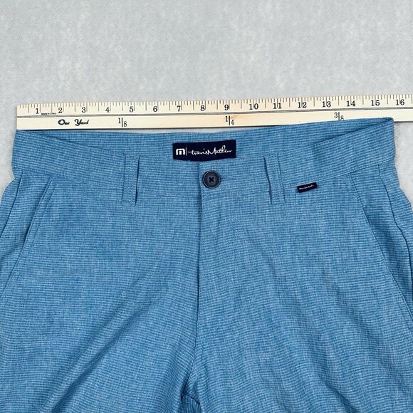 Travis Mathew Men's Sand Harbor Golf Shorts Size 30 Blue - Picture 13 of 13